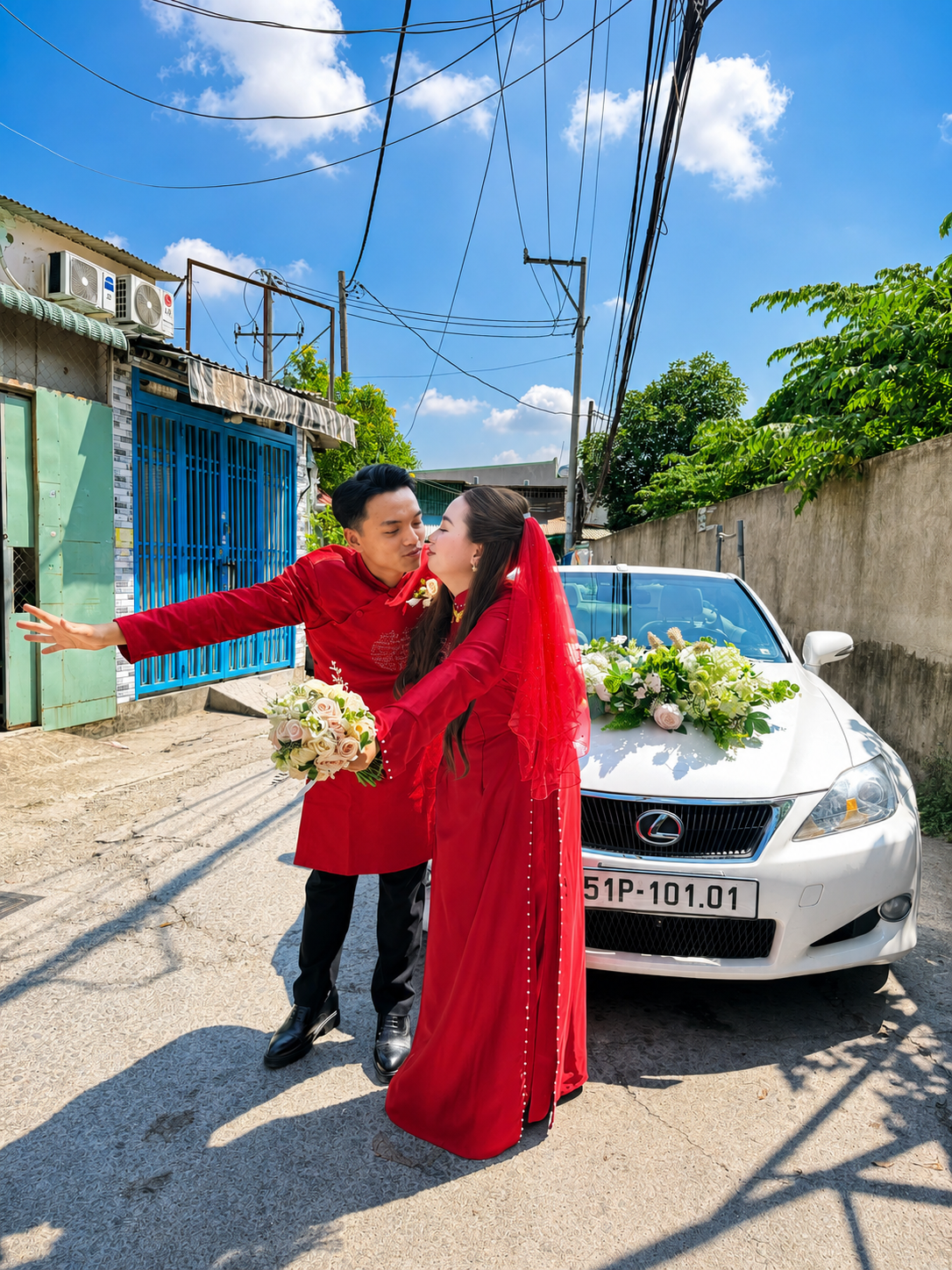 thuê xe hoa mui trần quận 3