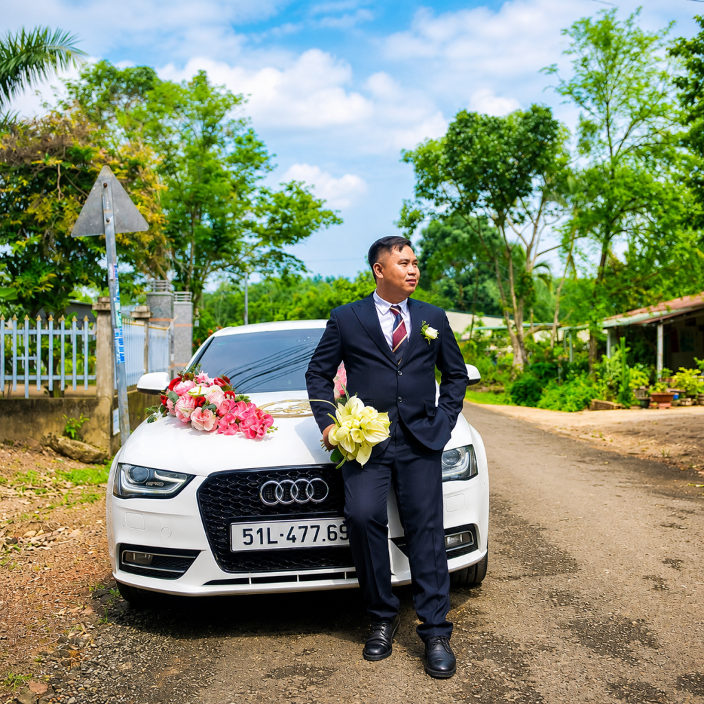 Nên thuê xe hoa mui trần hay xe hoa sedan?