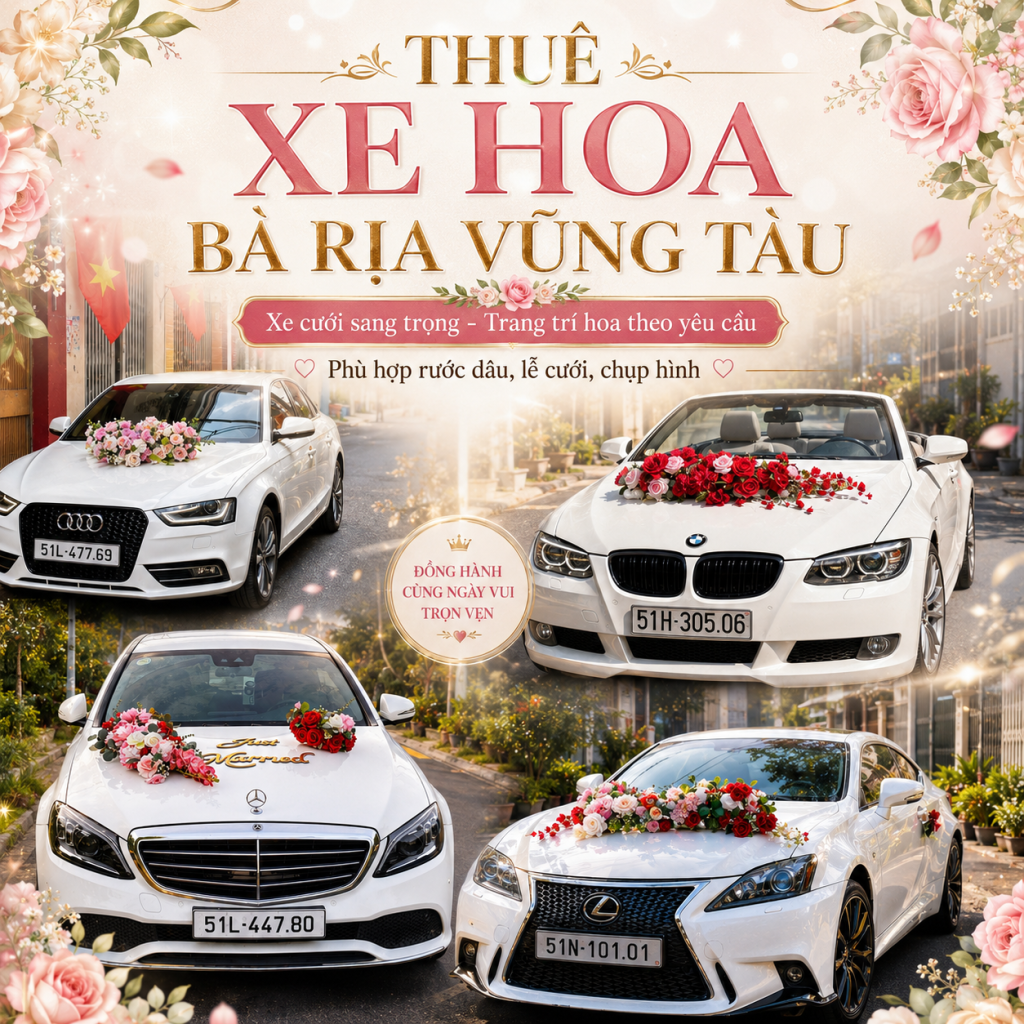 Thuê xe hoa Bà Rịa Vũng Tàu