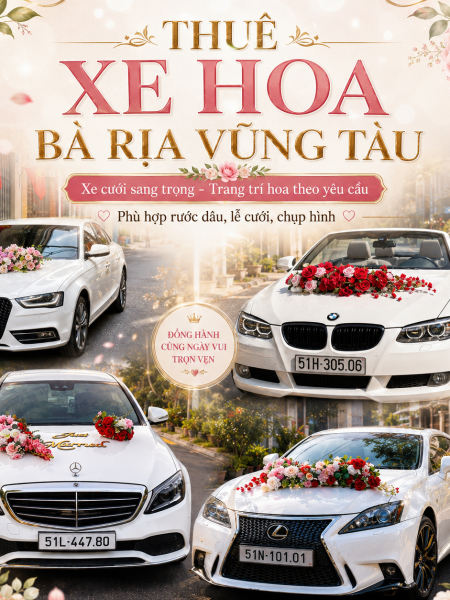 Thuê xe hoa Bà Rịa Vũng Tàu