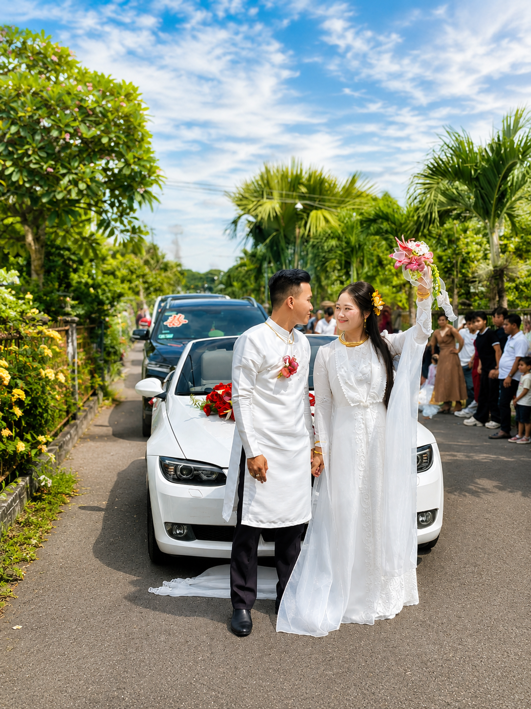 Thuê xe hoa mui trần Châu Đức Bà Rịa (10)