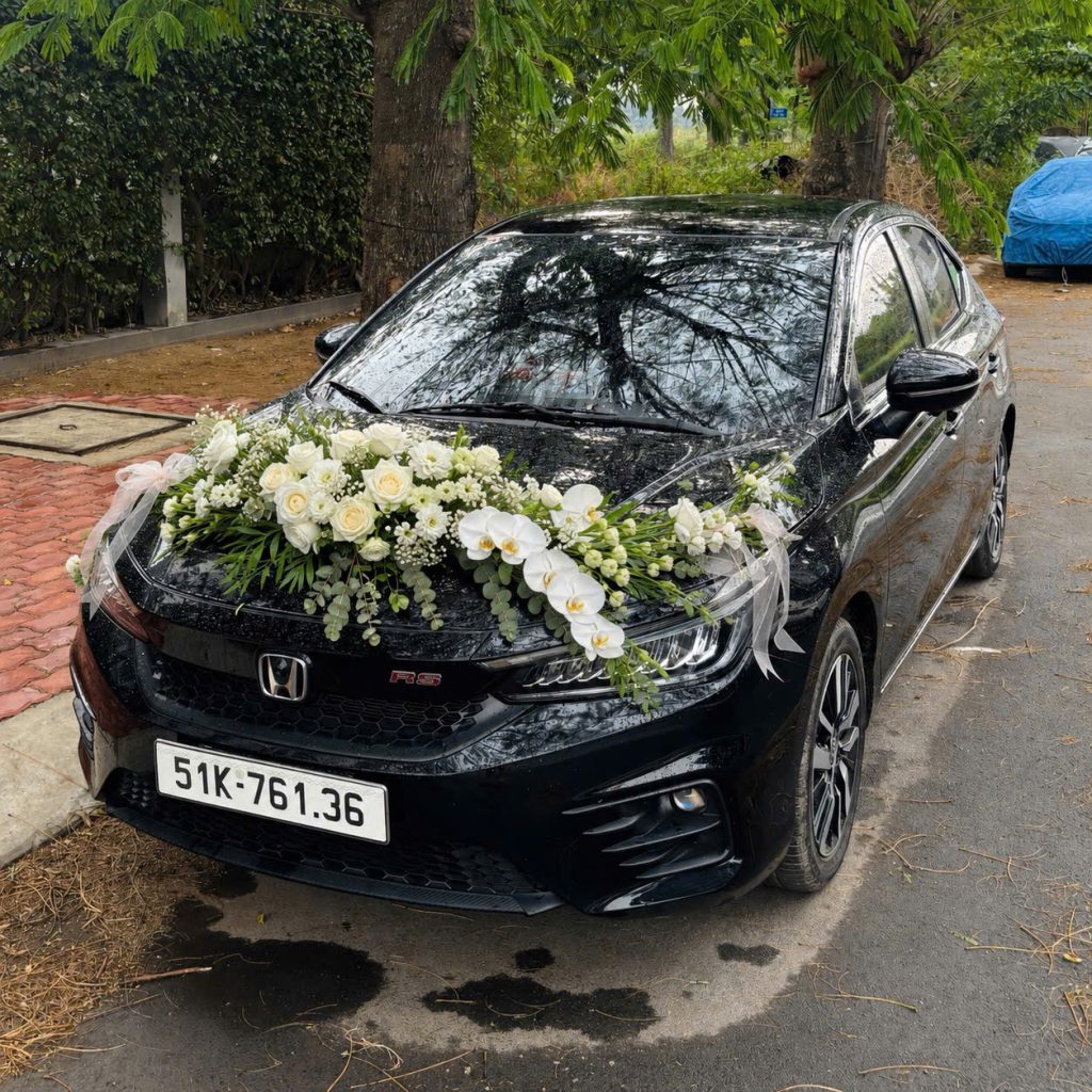 Cho thuê xe cưới honda city Quận 4 