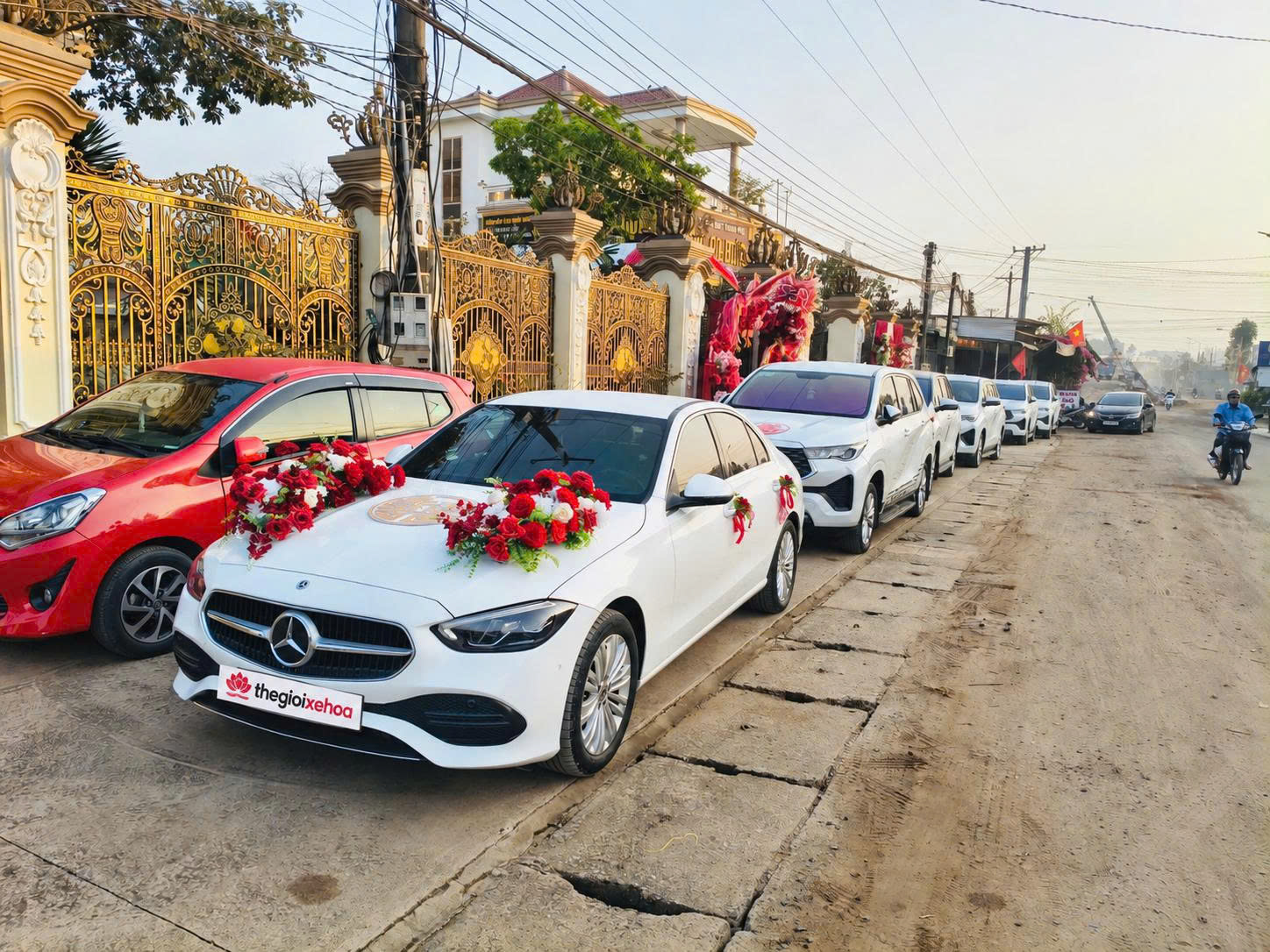 Xe hoa Mercedes